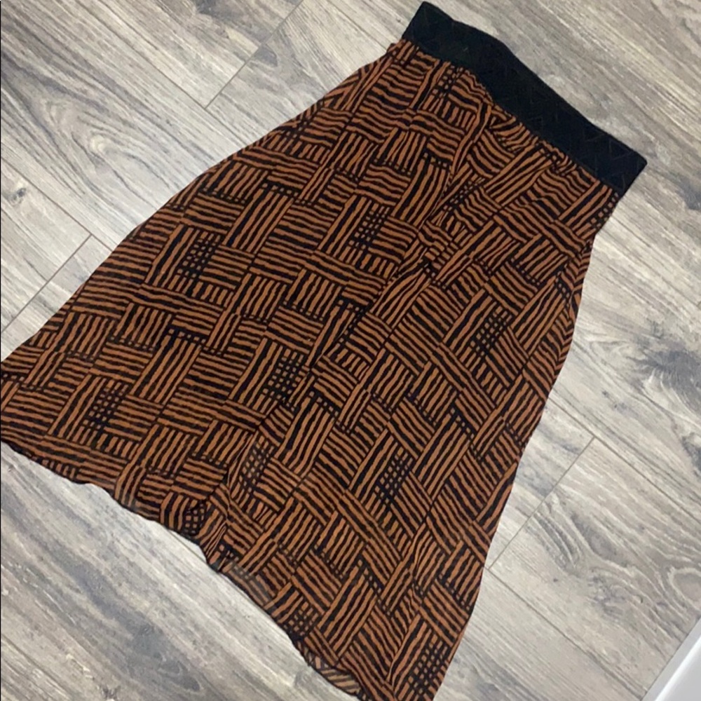 Lularoe midi skirt